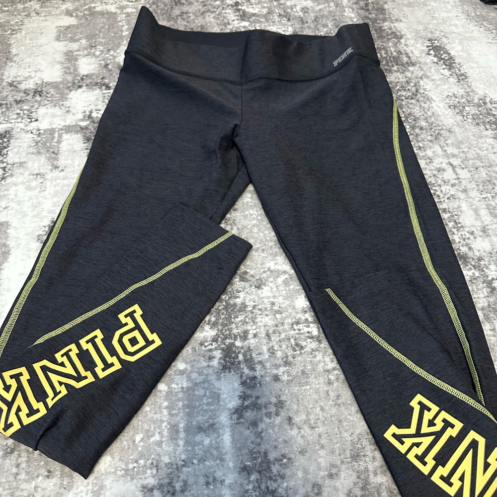 Victoria's Secret Gray PINK Yoga Leggings